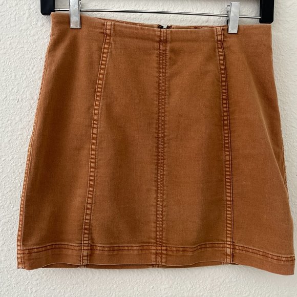 Free People Comfy Mini Skirt Size 6 - Picture 3 of 3